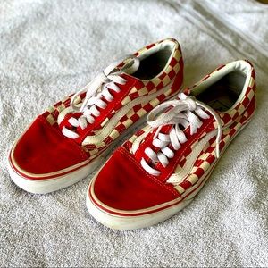 Red Vans
